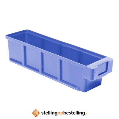 Plastic Bak, Magazijnbak, Magazijnstellingbak VKB 300x93x83 blauw