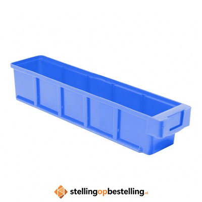 Plastic Bak, Magazijnbak, Magazijnstellingbak VKB 400x93x83 blauw