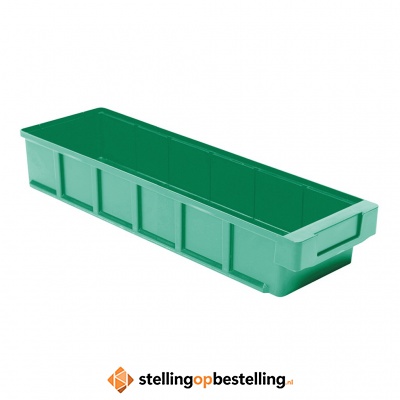 Plastic Bak, Magazijnbak, Magazijnstellingbak VKB 500x152x83 groen