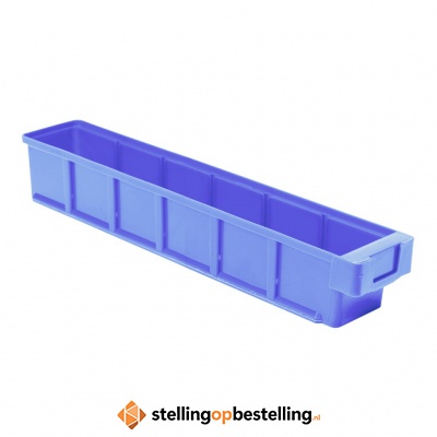 Plastic Bak, Magazijnbak, Magazijnstellingbak VKB 500x93x83 blauw