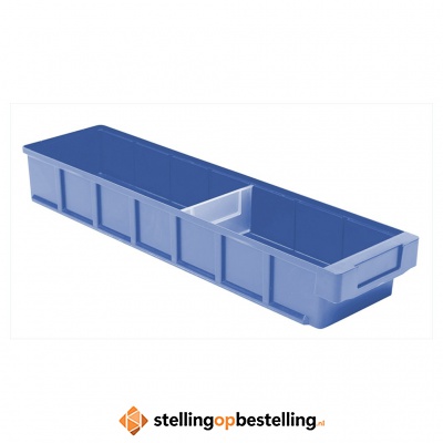 Plastic Bak, Magazijnbak, Magazijnstellingbak VKB 600x152x83 blauw