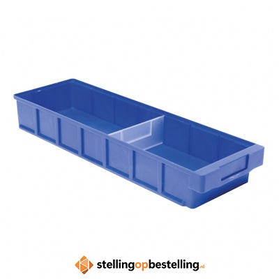 Plastic Bak, Magazijnbak, Magazijnstellingbak VKB 600x186x83 blauw