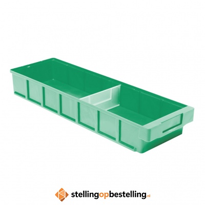 Plastic Bak, Magazijnbak, Magazijnstellingbak VKB 600x186x83 groen