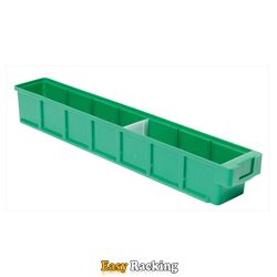 Plastic Bak, Magazijnbak, Magazijnstellingbak VKB 600x93x83 groen