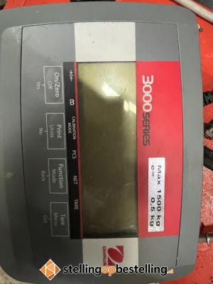 Palletweger / palletweegschaal 1500 kg gebruikt