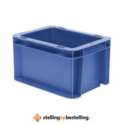 Transportkrat Euronorm plastic bak, krat TK0 200x100x120 blauw