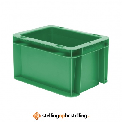 Transportkrat Euronorm plastic bak, krat TK0 200x100x120 groen