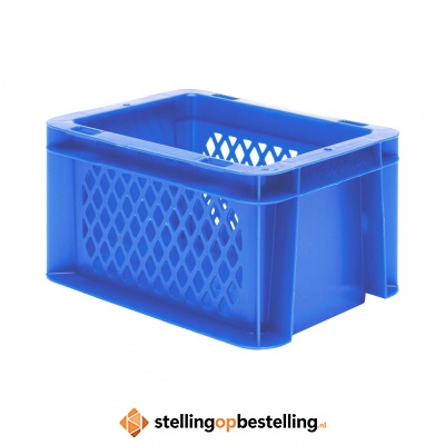 Transportkrat Euronorm plastic bak, krat TK1 200x100x120 blauw