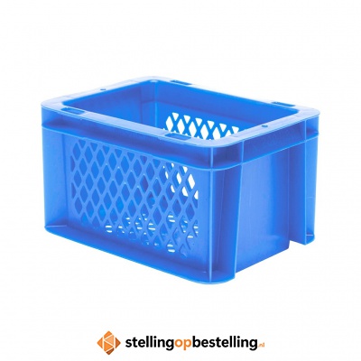 Transportkrat Euronorm plastic bak, krat TK2 200x100x120 blauw