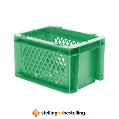 Transportkrat Euronorm plastic bak, krat TK2 200x100x120 groen