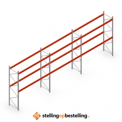 Palletstelling AR T2 voordeelrij 4000x11120x1100 MN14051/3600 2 niveaus