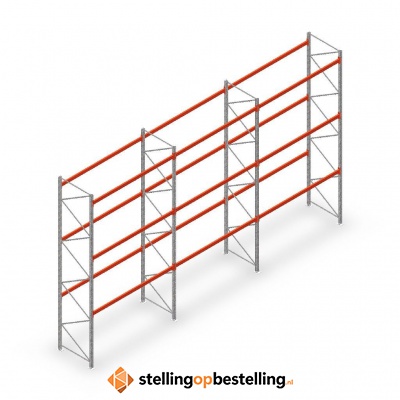 Palletstelling AR T2 voordeelrij 5000x8420x1100 MN12551/2700 3 niveaus
